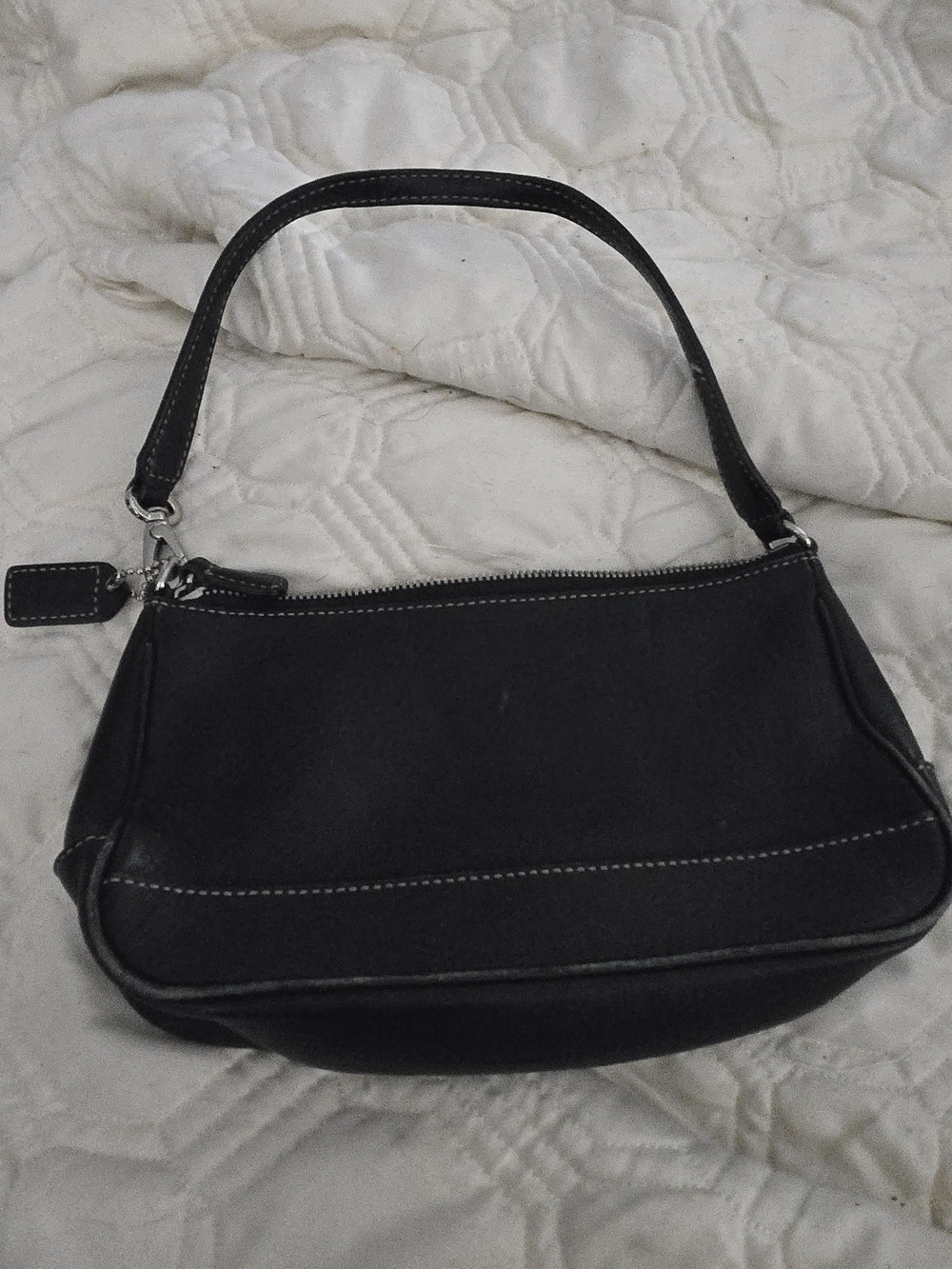 Vintage Coach Classic Black Women's Shoulder Bag -